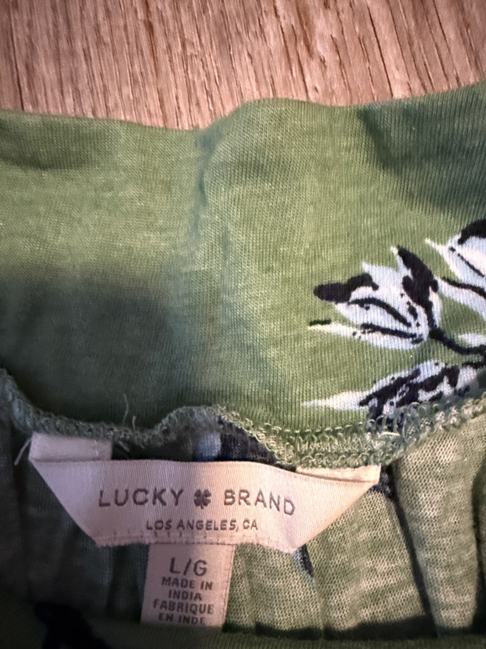 Lucky Brand Floral Square-Neck Tee - Picture 2 of 7